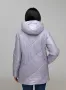 Стьобана куртка демісезонна, виконана з плащової лакової тканини з капюшоном з 44 по 54 розмір (6)