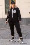 Трикотажний жіночий спортивний костюм на флісі, худі з капюшоном і штани на резинці з 50 по 64 розмір (7)