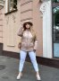 Жіноча демісезонна стьобана куртка з коміром стійкою на блискавці з 50 по 60 розмір (6)