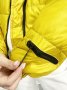 Молодіжна жовта курточка з коміром-стійкою, з принтом та кишенями на рукавах з 42 по 50 розмір (2)