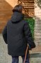 Тепла жіноча куртка з капюшоном на блискавці та зручними кишенями з 54 по 64 розмір (4)