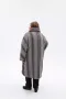 Батальне двобортне жіноче пальто зимове комбіноване з 54 по 76 розмір (8)