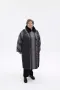 Батальне двобортне жіноче пальто зимове комбіноване з 54 по 76 розмір (9)