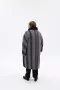 Батальне двобортне жіноче пальто зимове комбіноване з 54 по 76 розмір (10)