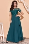 Короткое гипюровое платье с длинной съемной юбкой в комплекте с 42 по 52 размер (1)