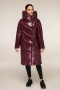 Удлиненная зимняя куртка из лаковой плащевки с объемным воротником-капюшоном с 44 по 54 размер (1)