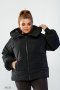 Тепла зимова куртка з трикотажними манжетами з водонепроникної плащової тканини з 42 по 54 розмір (1)