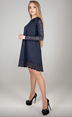 Жіноча сукня синій (Ерін) - 8627407 - SvitStyle