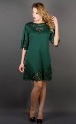 Жіноча сукня зелений (Валенсія) - SvitStyle