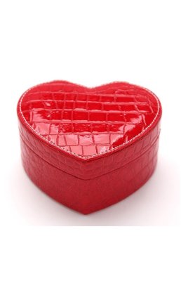 Красная шкатулка в виде сердца для украшений ТБ-133 - 5660996 - SvitStyle