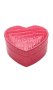 Розовая шкатулка в виде сердца для украшений ТБ-134 (1)