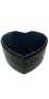 Черная шкатулка в виде сердца для украшений ТБ-137 (1)