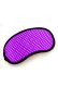 Маска для сна в горошек фиолетовая А-1060 (1)