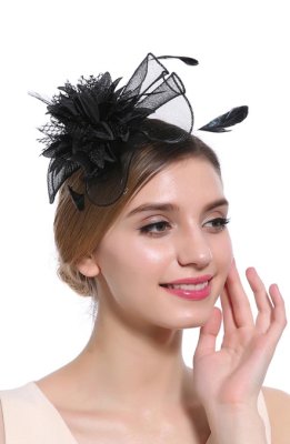Ошатна жіночий капелюшок чорного кольору А-1118 - 6179767 - SvitStyle