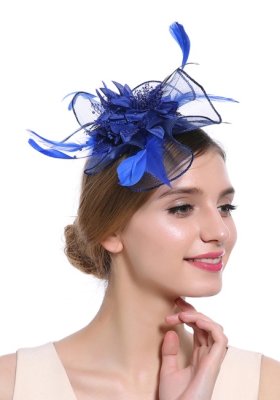Ошатна жіночий капелюшок синього кольору А-1117 - 6179770 - SvitStyle