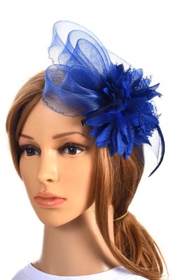 Жіноча дизайнерська капелюшок А синя-1102 - 6179803 - SvitStyle