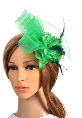 Жіноча дизайнерська капелюшок зелена А-1099 - 6179812 - SvitStyle