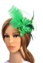Жіноча дизайнерська капелюшок зелена А-1099 (1)