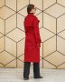 Червоний двобортний тренч - класичний та вишуканий стиль в твоєму гардеробі.Q44 (11)
