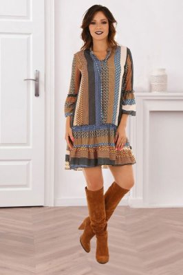 Модне молодіжне жіноче плаття.F289 Розмір: One-Size - 8601203 - SvitStyle