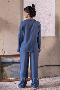 Пижама брюки блуза натуральный шелк и хлопок Hortensia Гортензия (7)
