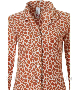 Теплый флисовый домашний комплект 'Giraffe' Rebelle Нидерланды оранжево-белый мягкий флис (9)