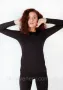 Женская термокофта теплая с шерстью серый Swam Термобелье женское XXL (2)