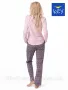 Пижама хлопковая женская с брюками Key LNS 794 Польша M (4)