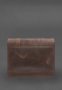 Шкіряна сумка-портфель Classic темно-коричневий Crazy Horse (4)