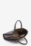 Жіноча шкіряна сумка Fancy A4 коричнева краст (5)