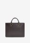 Жіноча шкіряна сумка Fancy A4 коричнева краст (4)