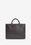 Жіноча шкіряна сумка Fancy A4 коричнева краст (2)