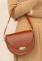 Жіноча шкіряна сумка Kira Світло-коричнева (7)