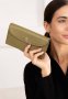 Шкіряний гаманець Smart Wallet оливкова краста (3)