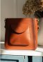 Жіноча шкіряна сумка Stella світло-коричнева (9)