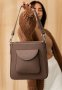 Жіноча шкіряна сумка Stella темно-бежева (3)