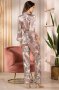 Женская шелковая пижама с брюками Миа 3866 с перламутровым блеском (4)