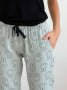 Пижамные штаны из муслина-хлопок мятный Cosy M (2)
