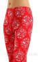 Пижама женская новогодняя из хлопка Sesto Senso Красный (7)