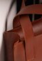 Шкіряна жіноча сумка шоппер Бетсі з кишенею світло-коричнева Краст (3)