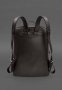 Шкіряний рюкзак на блискавці Cooper maxi темно-коричневий (3)