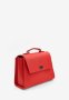 Жіноча сумка Classic червона Saffiano (6)