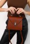 Жіноча шкіряна сумка Futsy Світло-коричнева (2)
