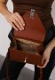 Жіноча шкіряна сумка Futsy Світло-коричнева (5)