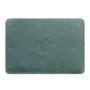 Чохол із натуральної шкіридля MacBook 13 дюйм Бірюзовий (4)