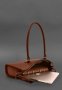 Жіноча шкіряна сумка Business світло-коричневий Краст (6)