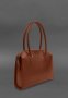 Жіноча шкіряна сумка Business світло-коричневий Краст (2)