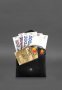 Шкіряний гаманець mini 3.0 (кард-кейс) чорний Crazy Horse (4)