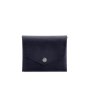 Шкіряний гаманець mini 3.0 (кард-кейс) синій Crazy Horse (7)