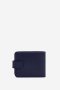 Шкіряне портмоне Mini 2.2 темно-синій (5)